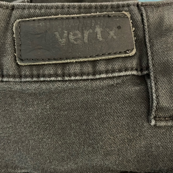 Vertx Defiance Black Washed Jeans w/ Leather Accents - Size 30 X 30 - Picture 7 of 8